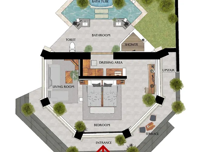 ヴィラ Paripadi Private And Sanctuary *